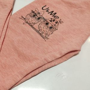 قیمت شلوار راحتی دخترانه طرح جغد کد 11583