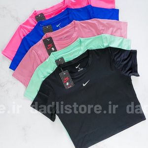 فروش اینترنتی کراپ تاپ ورزشی آستین کوتاه نایکی Nike