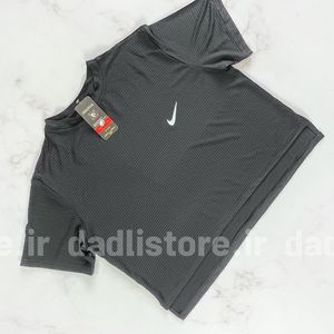 خرید آنلاین کراپ تاپ ورزشی آستین کوتاه بغل چاکدار نایکی Nike