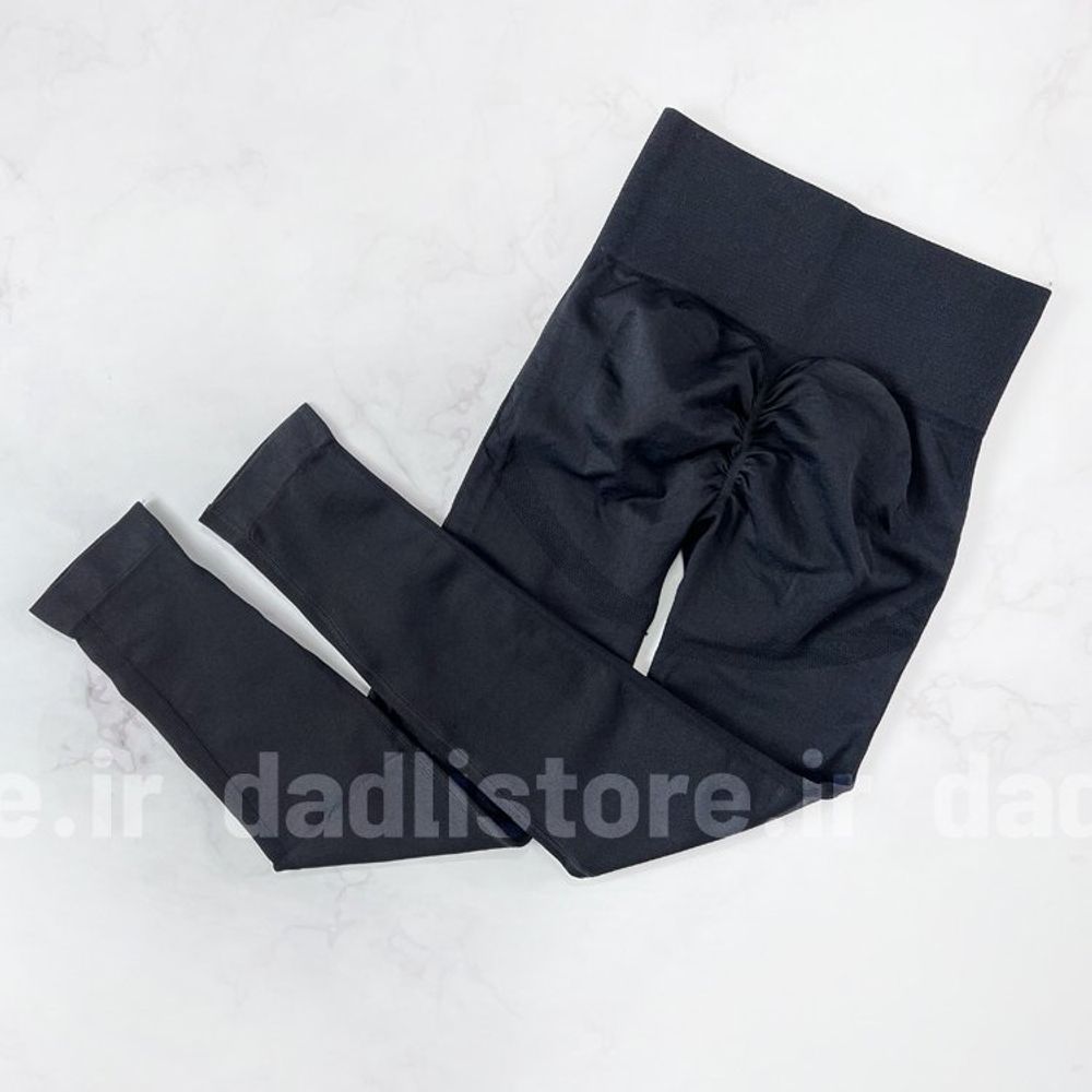 فروش اینترنتی لگ سیملس پشت چروک مشکی