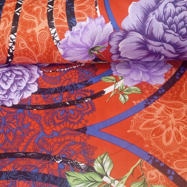 پارچه روتختی ملحفه ای روتشکی پرده عرض 240