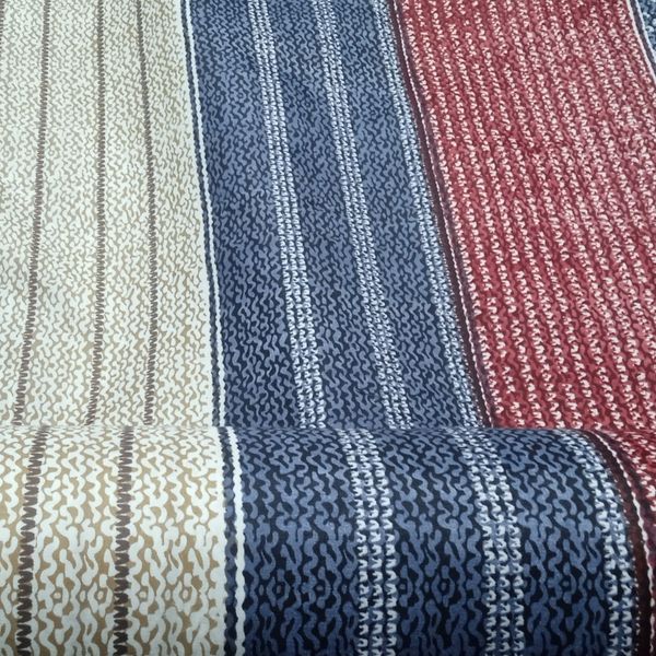 پارچه روتختی  ملحفه ای روتشکی پرده عرض 240 با رنگ ثابت طرح چهل تیکه