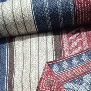 قیمت ارزان پارچه روتختی  ملحفه ای روتشکی پرده عرض 240 با رنگ ثابت طرح چهل تیکه