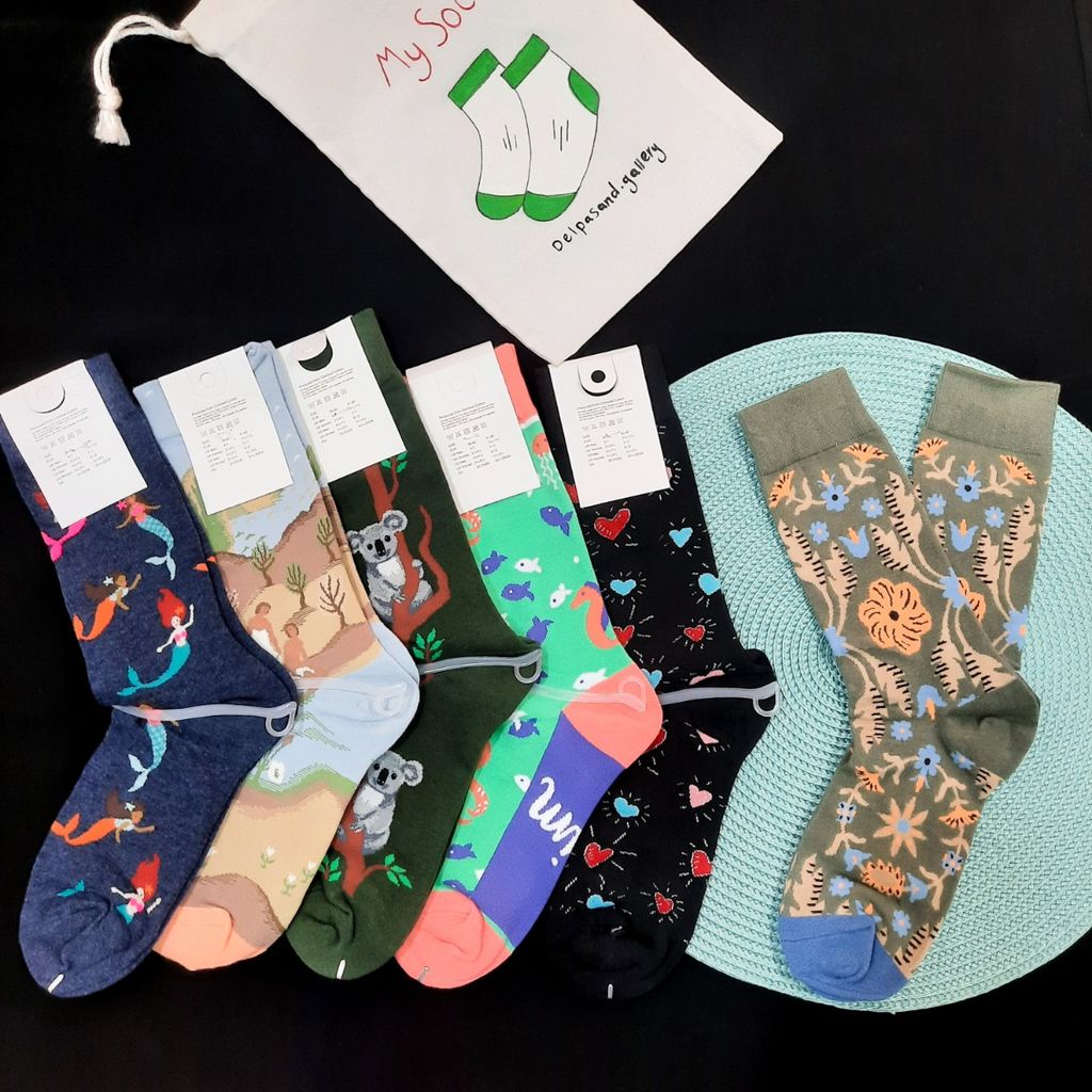 قیمت جوراب ساقدار زنانه طرح هنری