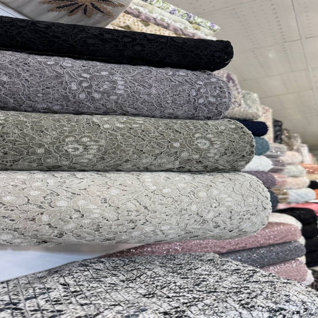 خرید اینترنتی قیمت پارچه گیپور مخمل