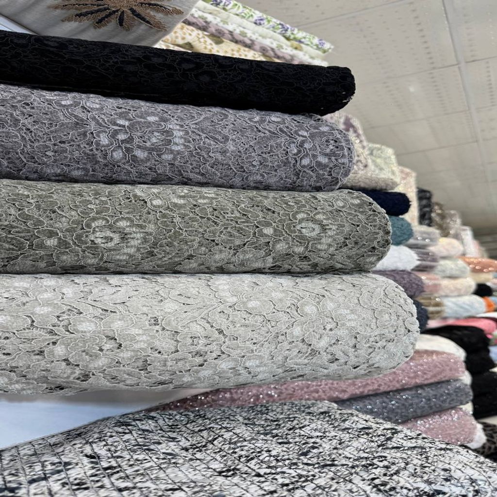 خرید اینترنتی قیمت پارچه گیپور مخمل
