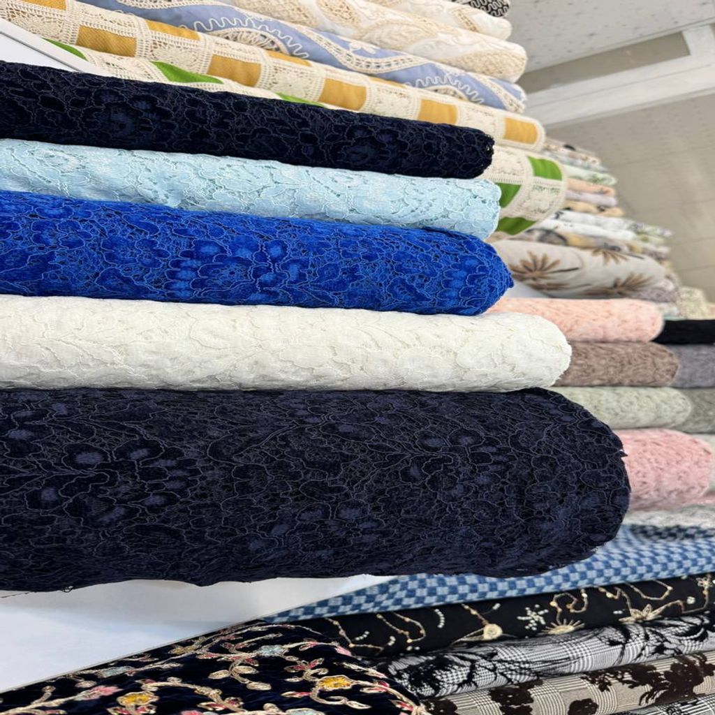 خرید اینترنتی قیمت پارچه گیپور مخمل