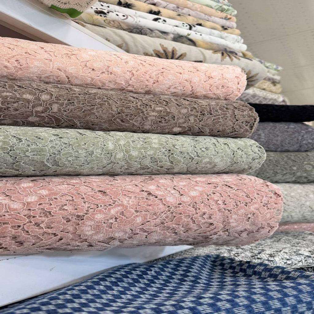 خرید اینترنتی قیمت پارچه گیپور مخمل