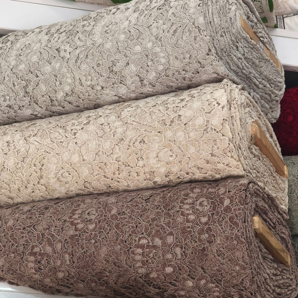 خرید اینترنتی پارچه گیپور مخمل