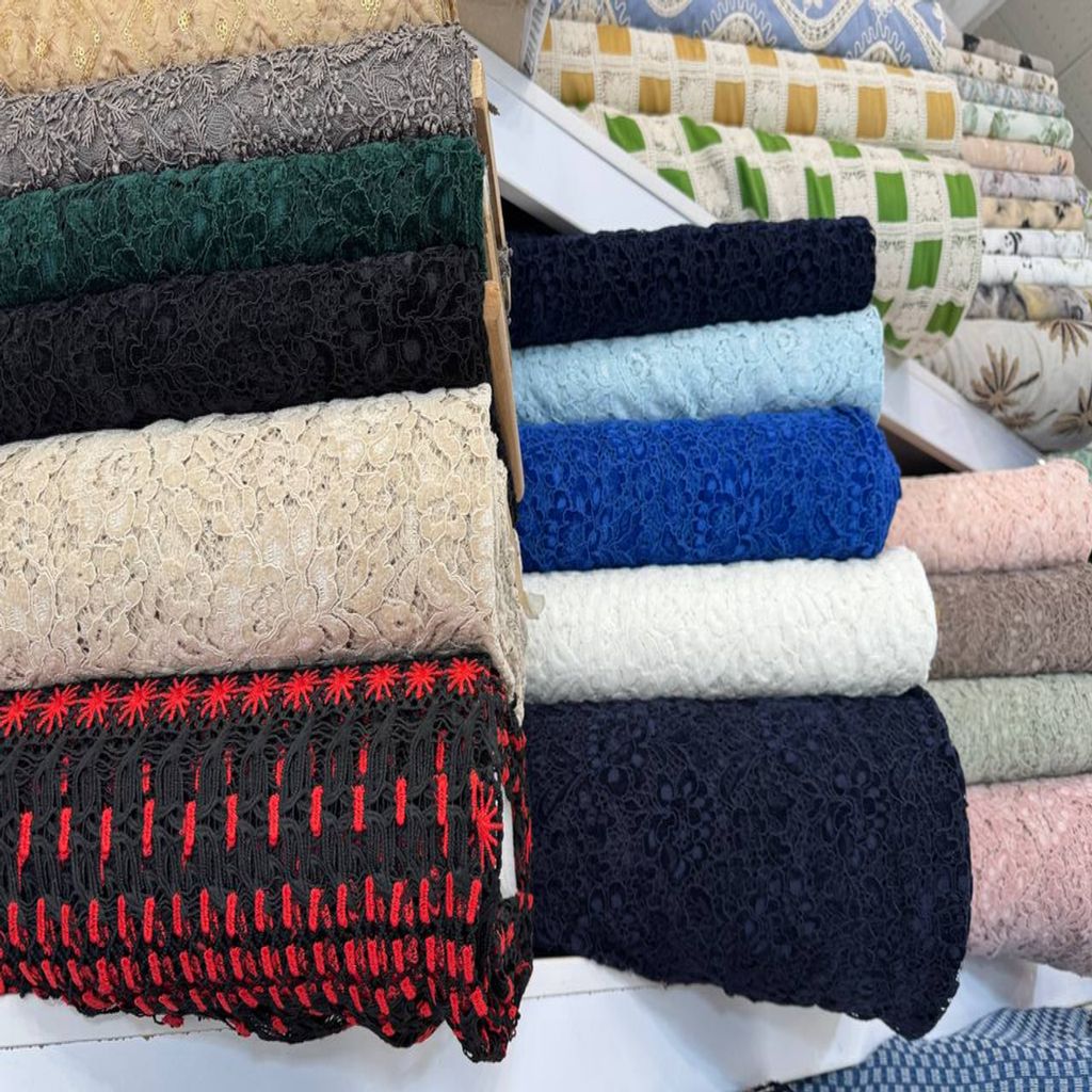 خرید اینترنتی قیمت پارچه گیپور مخمل