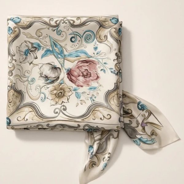 روسری ابریشم دوردوز زنانه