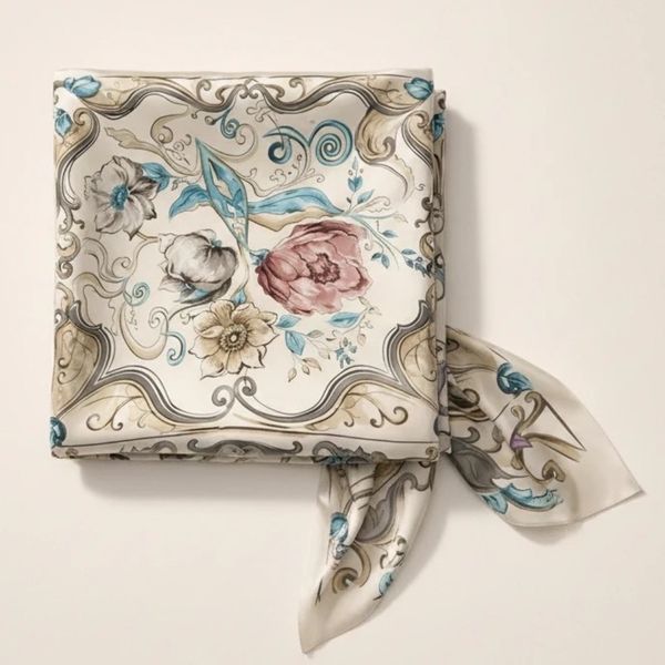 روسری ابریشم دوردوز زنانه