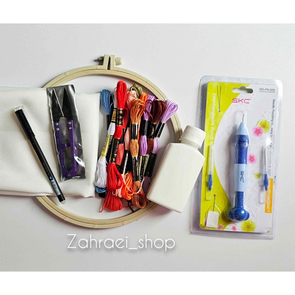 فروش اینترنتی پک کامل وسایل پانچ دوزی