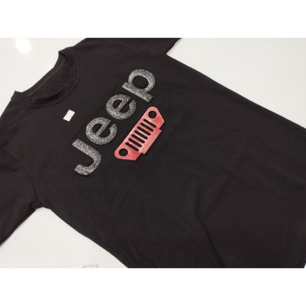 تیشرت اسپورت مشکی طرح jeep