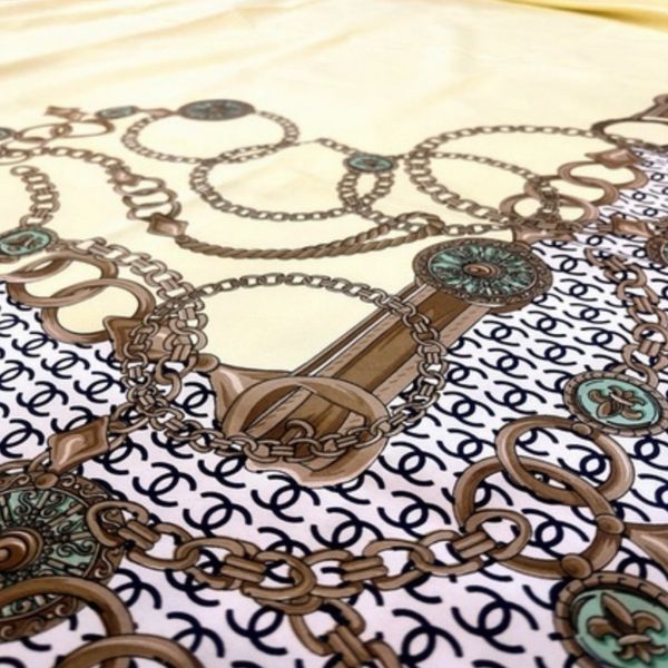 روسری مجلسی سلیک قواره دار  زنانه برند GUCCI