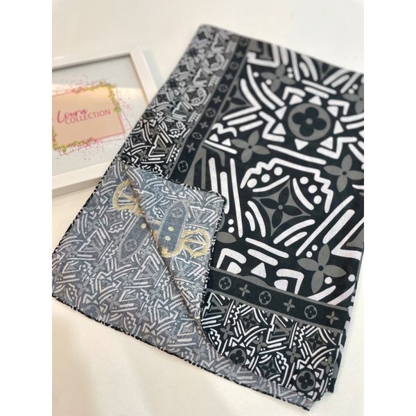 شال نخی طرح Lv