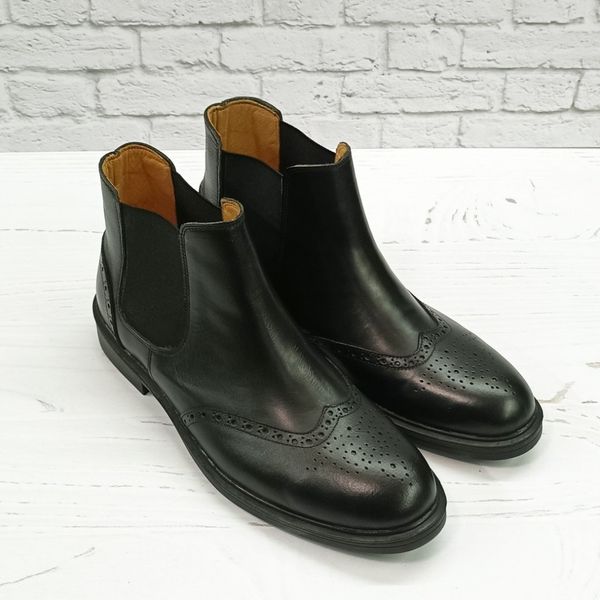 نیم بوت مردانه اسپرت چرم طبیعی مشکی مدل کایوت حراج تک سایز قالب بزرگ