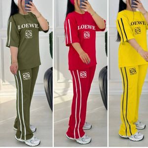 ست تیشرت وشلوار نیم بگ اسپان نوار دوزی کد 13