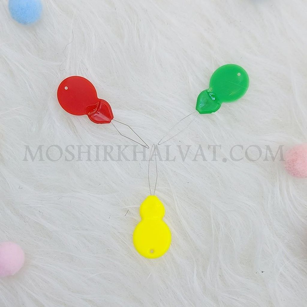 خرید اینترنتی سوزن نخ کن دسته پلاستیکی کد 13238