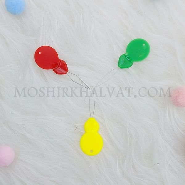 سوزن نخ کن دسته پلاستیکی کد 13238