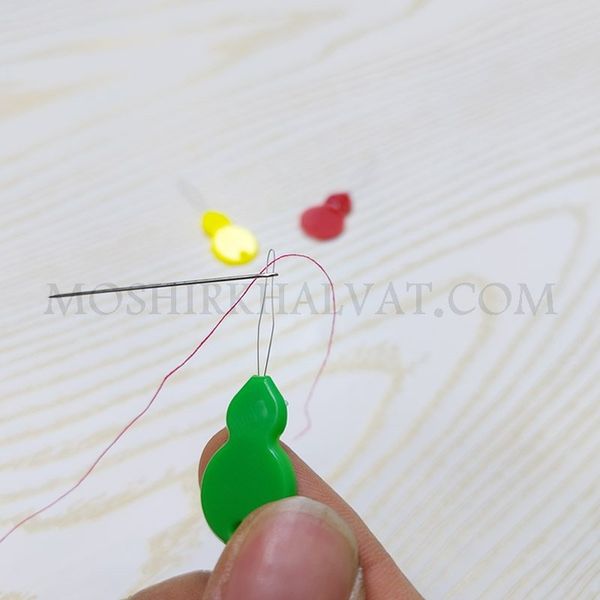 سوزن نخ کن دسته پلاستیکی کد 13238