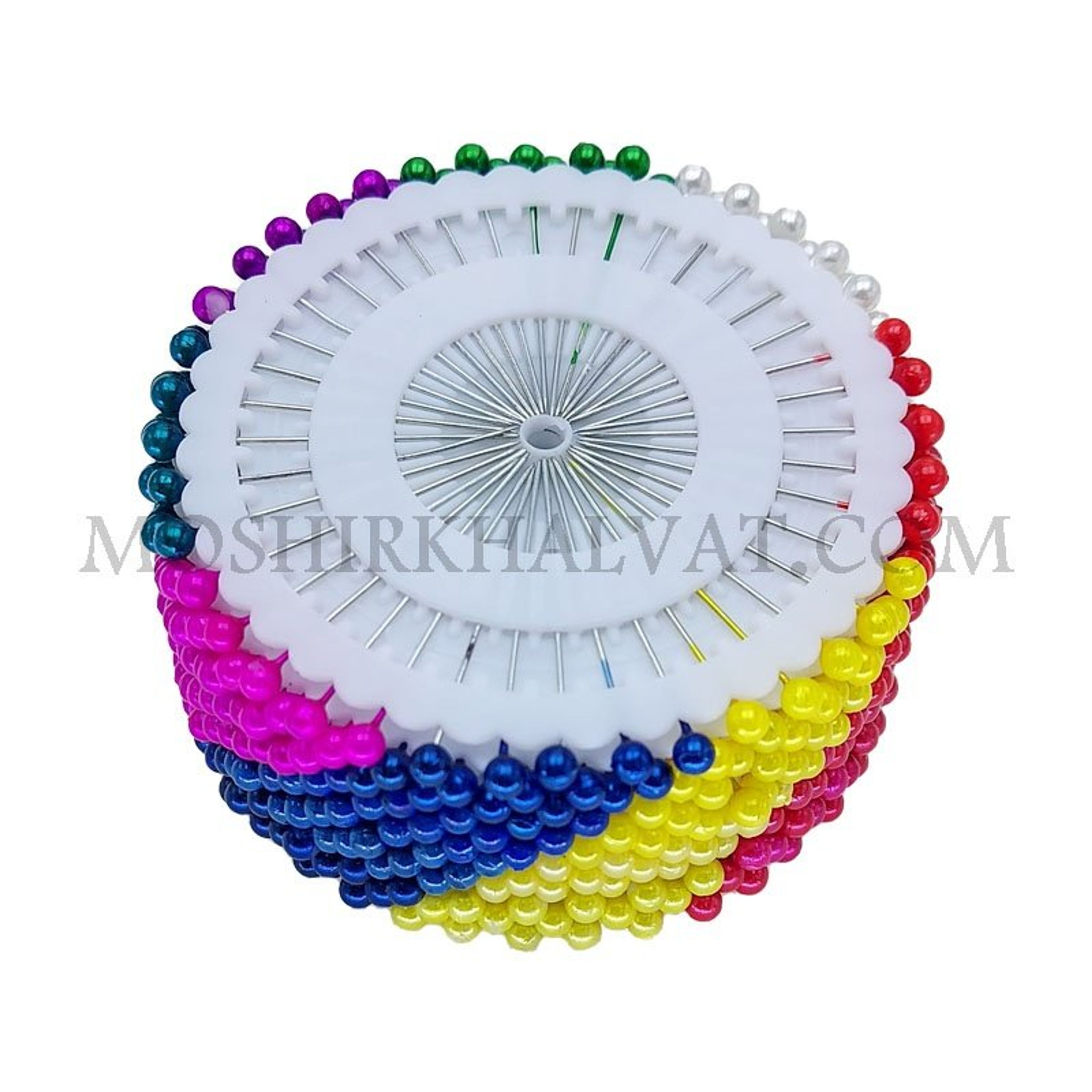 فروش اینترنتی سوزن ته مروارید گرد بسته 480 عددی
