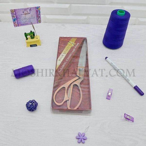 قیچی خیاطی برنزی سایز 10.5