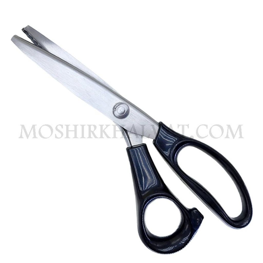 فروش اینترنتی قیچی زیگزاگ مشکی کد 13267