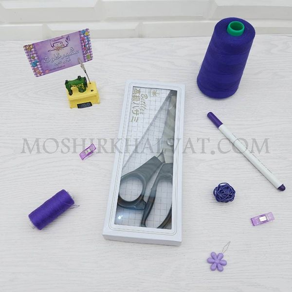 قیچی زیگزاگ مشکی کد 13267