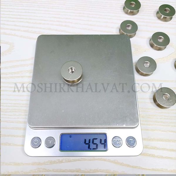 ماسوره فلزی چرخ صنعتی بسته 12 عددی