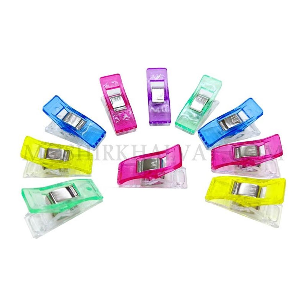 خرید اینترنتی گیره پارچه کوچک بسته 10 عددی