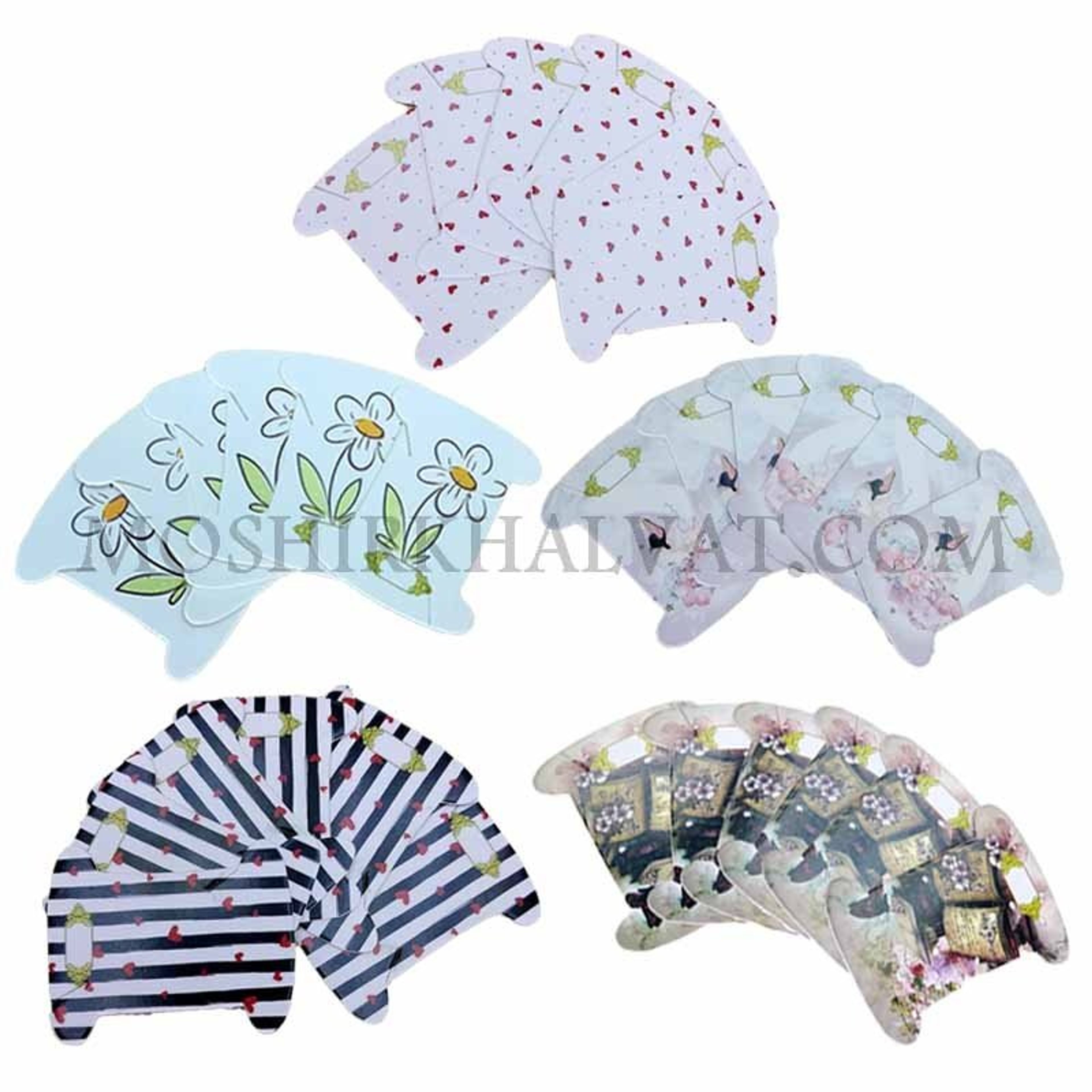 خرید اینترنتی بوبین نخ گلدوزی مقوایی بسته 30 عددی
