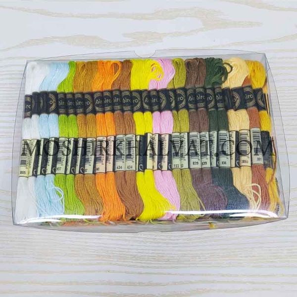 نخ کوبلن آیرو بسته 100 رنگ