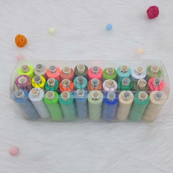 نخ گلدوزی با چرخ داریا بسته 30 عددی