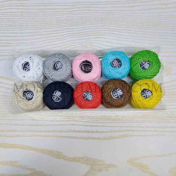 نخ گلدوزی عمامه بسته 10 رنگ