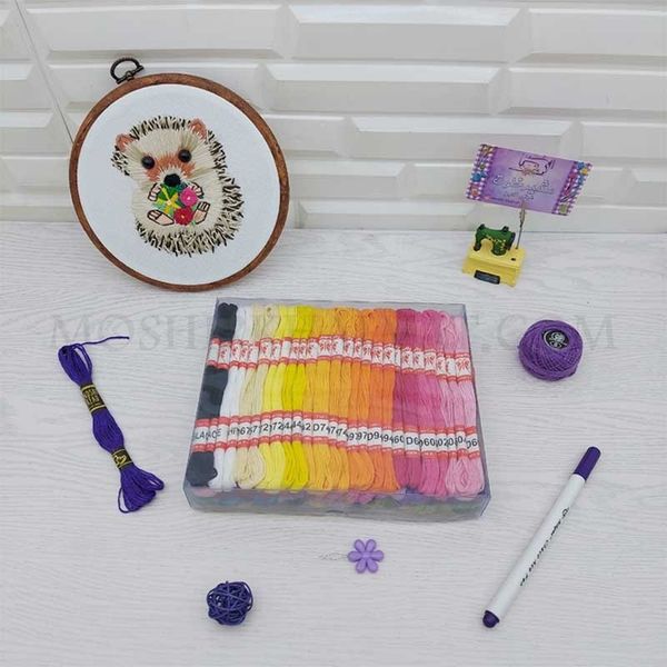 نخ کوبلن 100 عددی مدل باترفلای