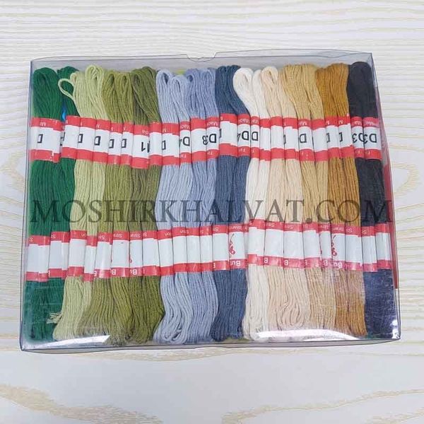 نخ کوبلن 100 عددی مدل باترفلای