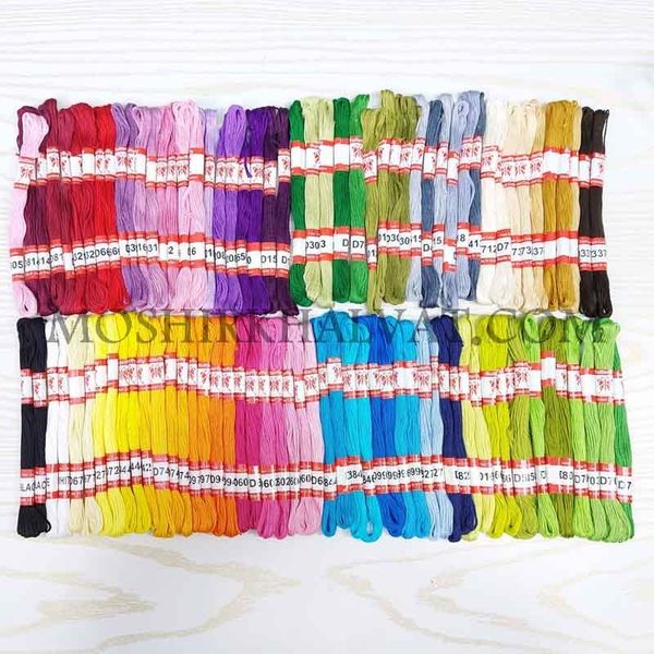 نخ کوبلن 100 عددی مدل باترفلای