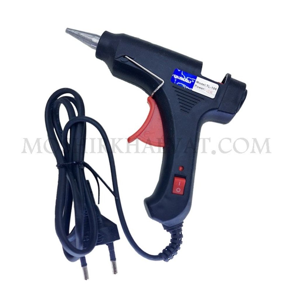 خرید آنلاین تفنگ چسب حرارتی کلیددار کوچک ایرانی کد 13350