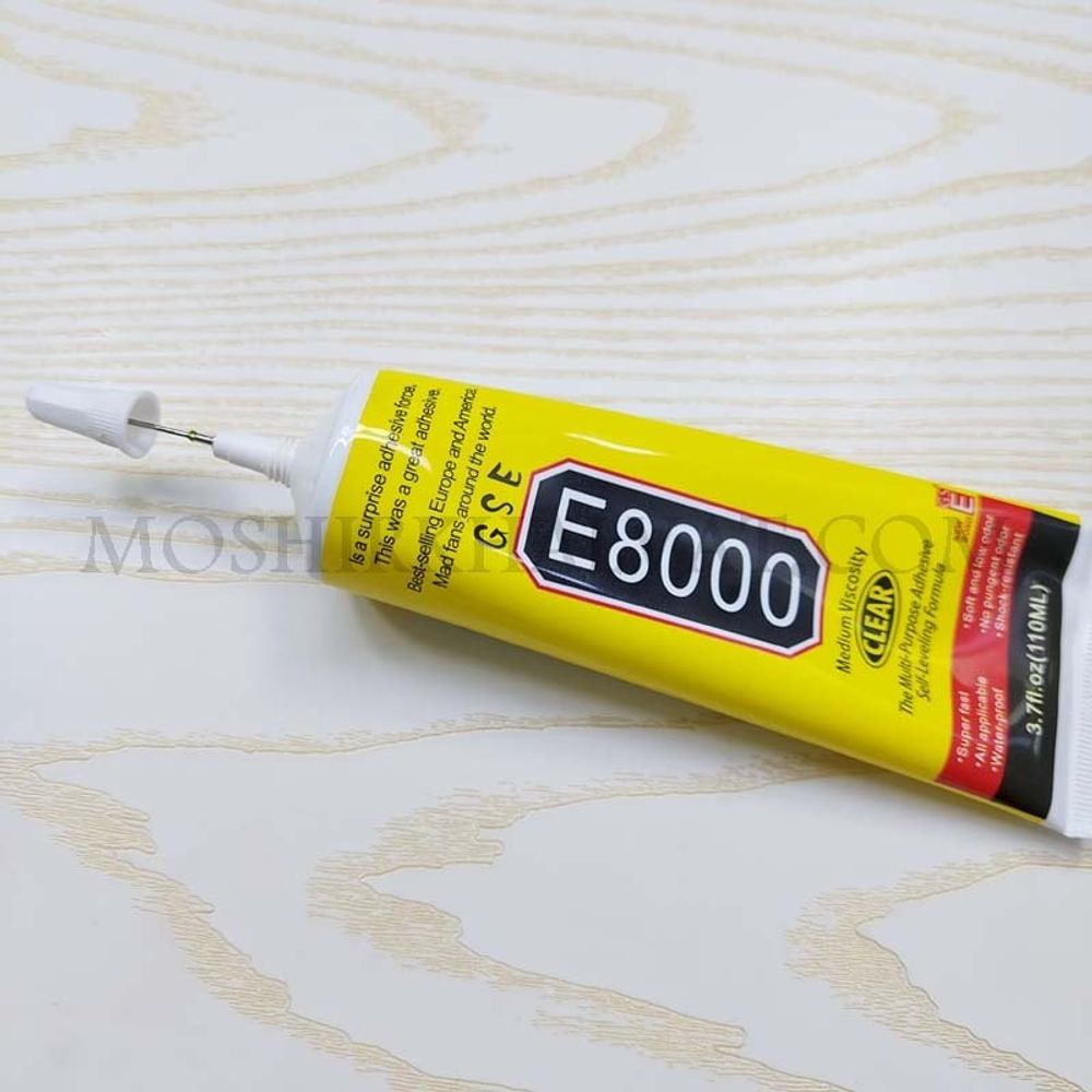 خرید اینترنتی چسب E8000 حجم 110 سی سی کد 13353