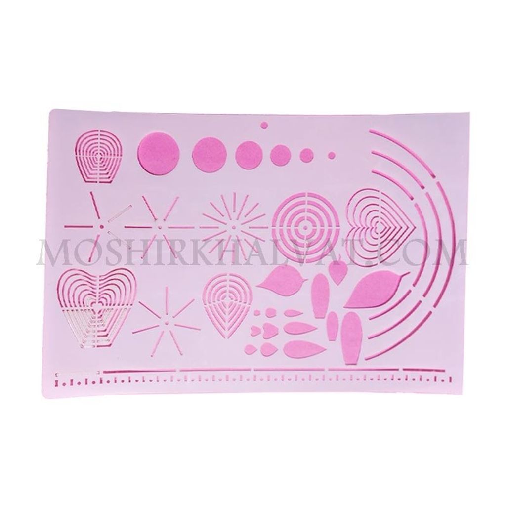 فروش اینترنتی شابلون گلدوزی مدل اشکال هندسی