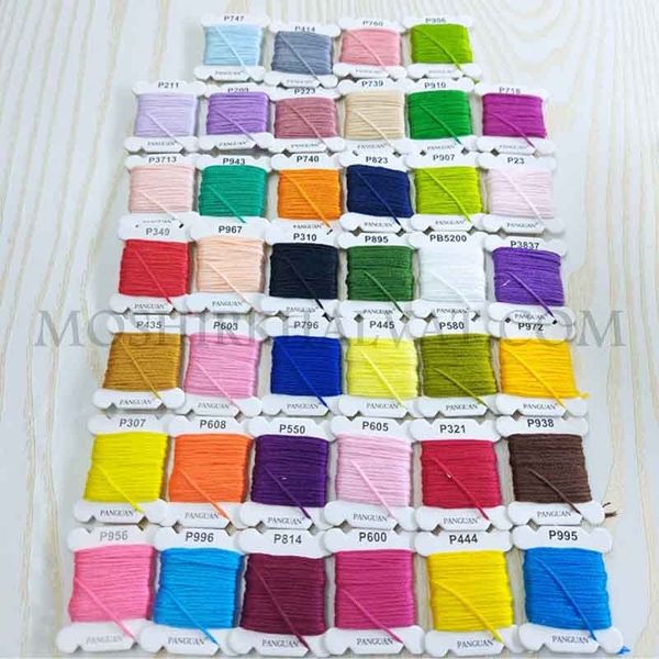 نخ کوبلن بوبین دار مدل پنگوین 40 عددی