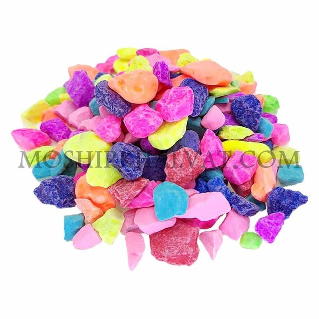 فروش اینترنتی سنگ رنگی سایز 4 بسته نیم کیلویی