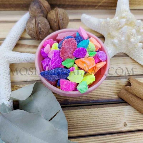 سنگ رنگی سایز 4 بسته نیم کیلویی