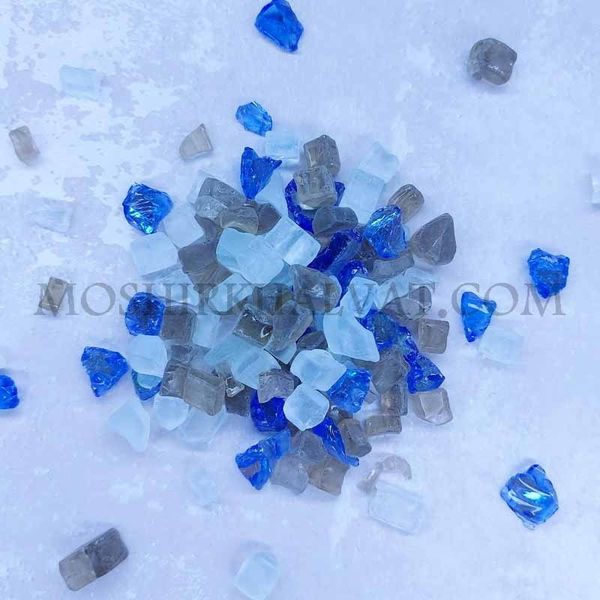 سنگ شیشه ای بسته نیم کیلویی