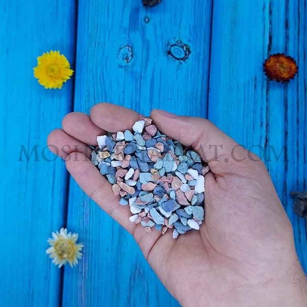 شن طبیعی سایز 2 بسته نیم کیلویی