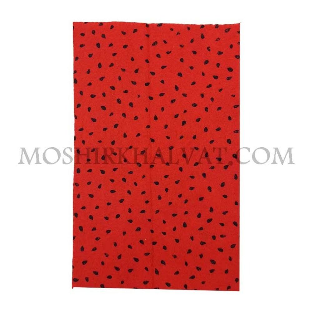 خرید آنلاین نمد سایز A4 طرح تخم هندوانه کد 13393
