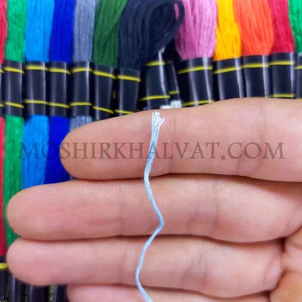 نخ گلدوزی مدل کوبلن بسته 100 عددی