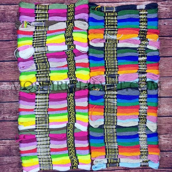 نخ گلدوزی مدل کوبلن بسته 100 عددی