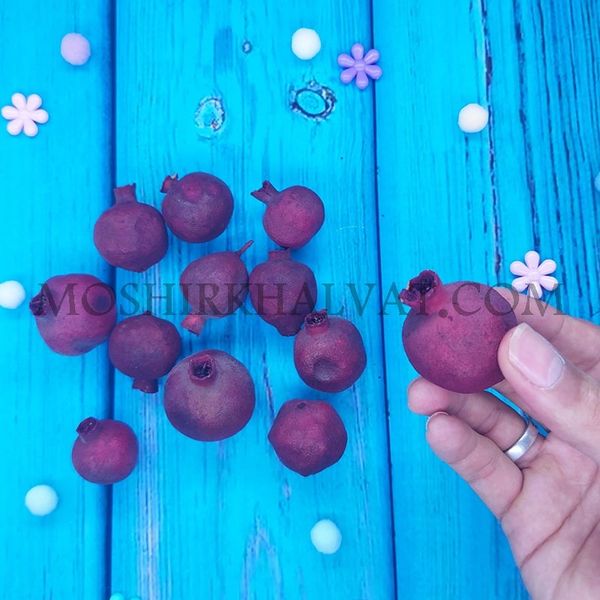 انار خشک تزیینی بسته 12 عددی